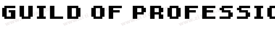 Guild of Professional Actors1字体转换